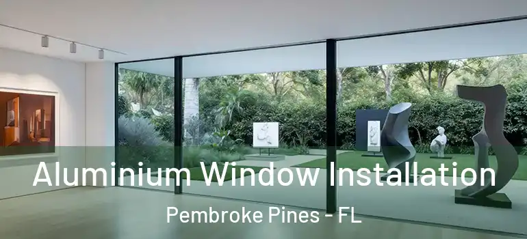  Aluminium Window Installation Pembroke Pines - FL