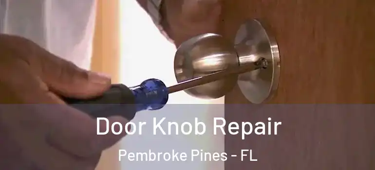  Door Knob Repair Pembroke Pines - FL