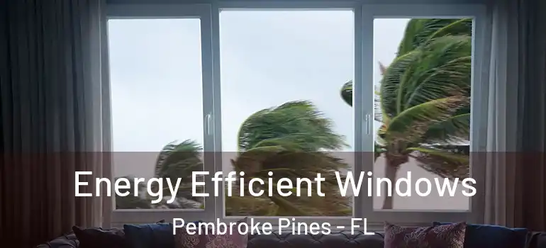  Energy Efficient Windows Pembroke Pines - FL