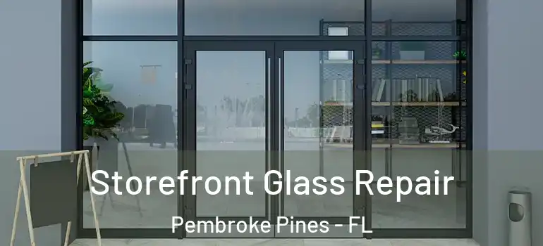  Storefront Glass Repair Pembroke Pines - FL