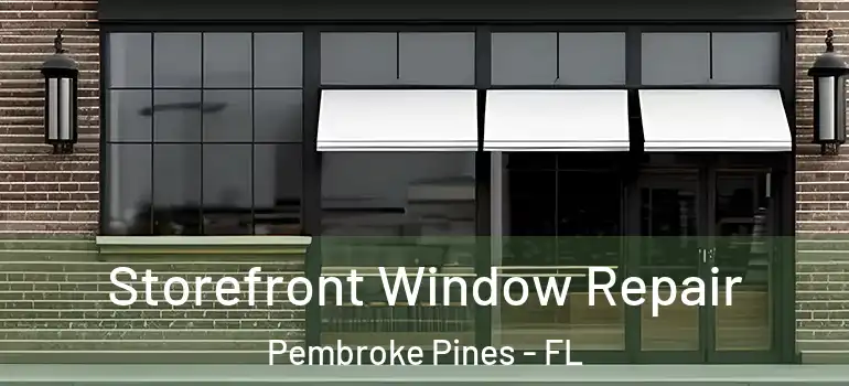  Storefront Window Repair Pembroke Pines - FL