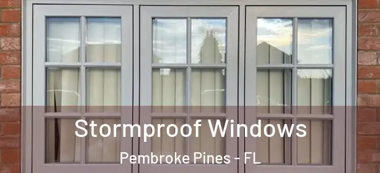  Stormproof Windows Pembroke Pines - FL