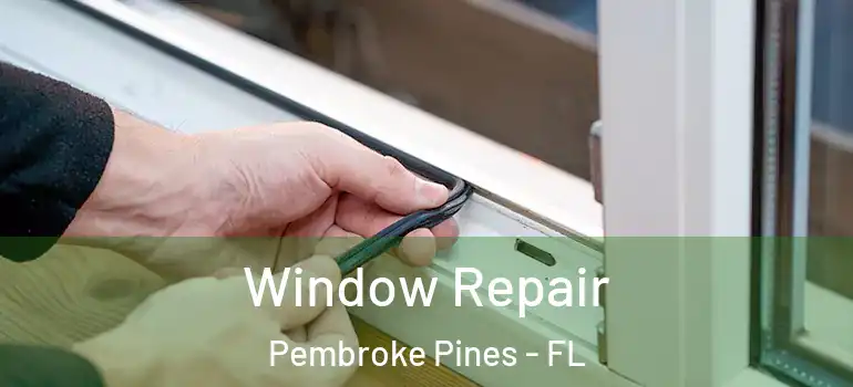  Window Repair Pembroke Pines - FL
