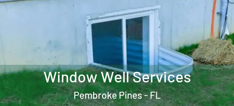  Window Well Services Pembroke Pines - FL